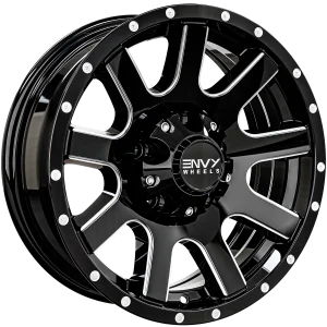 Envy Wheels – ET-3T – Black – 14″x6″ 0mm – Summer Wheels – 333TBM-TR14511483820